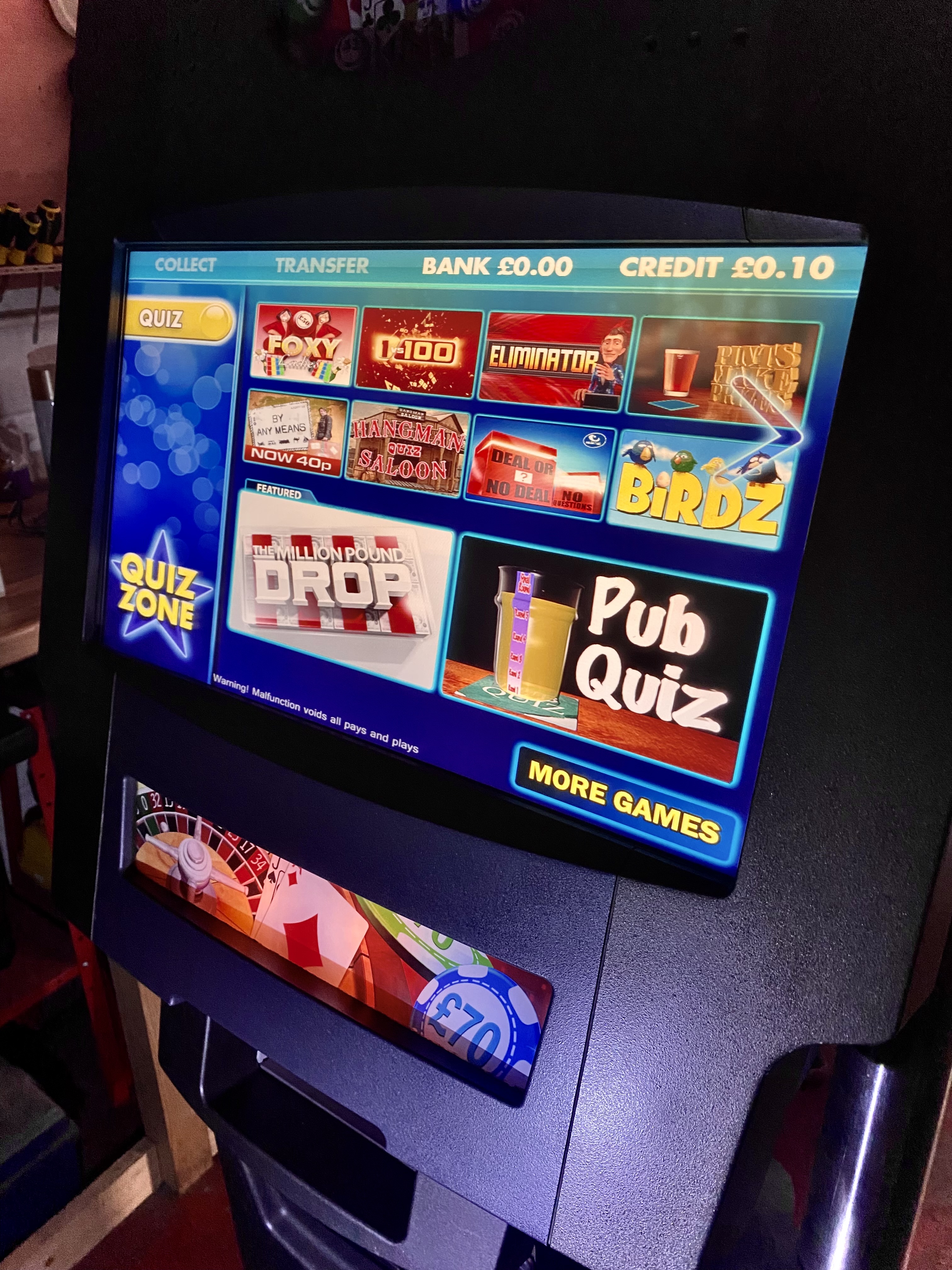 Quiz Machines